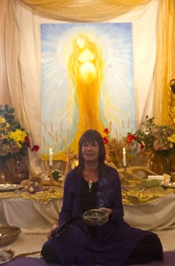 The Goddess Temple in Glastonbury was created in 2006 The Goddess Temple in Glastonbury was created in 2006
